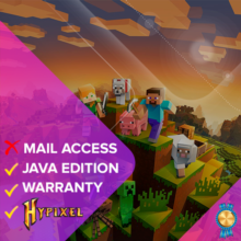Minecraft ⚜️ PayPal • Premium Account • Java & Hypixel