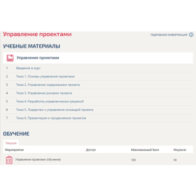 Управление проектами ответы Синергия (все тесты 2024)
