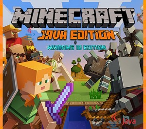 Обложка Minecraft Java Edition. Лицензионный Global Key