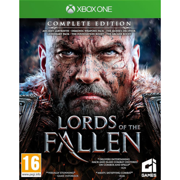 Lords of the Fallen Полное изд Xbox One Турция Ключ