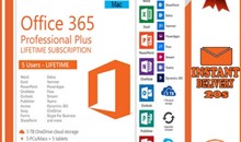 Microsoft Office 365, 5 ПК  бессрочный