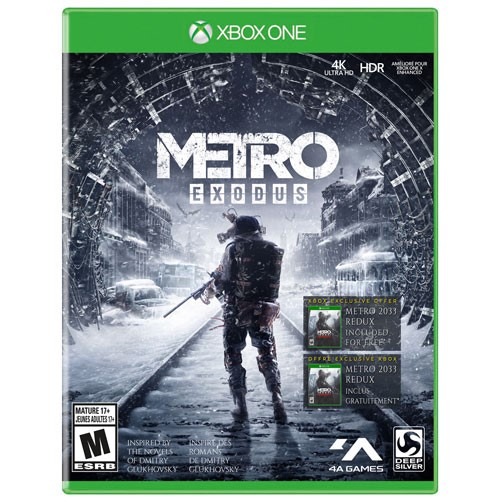 Обложка Metro: Exodus + Metro 2033 Xbox One + Series ⭐