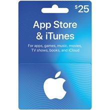 iTunes Gift Card $25 USA