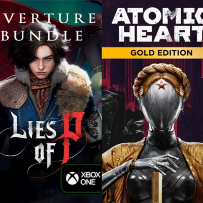 ATOMIC HEART - GOLD + Lies of P: Overture, FIFA 21 XBOX