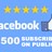  500 Подписчиков в паблик FACEBOOK для Бизнеса 
