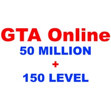 GTA Online прокачка: 50 МИЛЛИОНОВ+150 УРОВНЕЙ (на ПК)✅