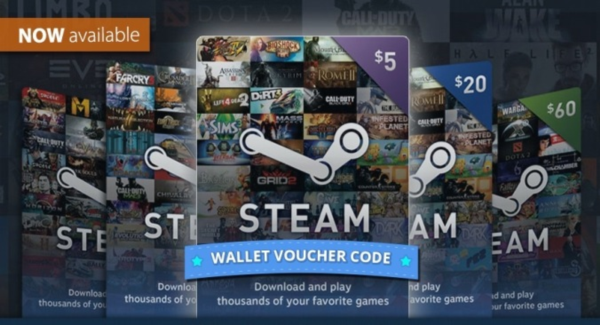 STEAM WALLET GIFT CARD 9.4 USD (US $) БЕЗ РОССИИ