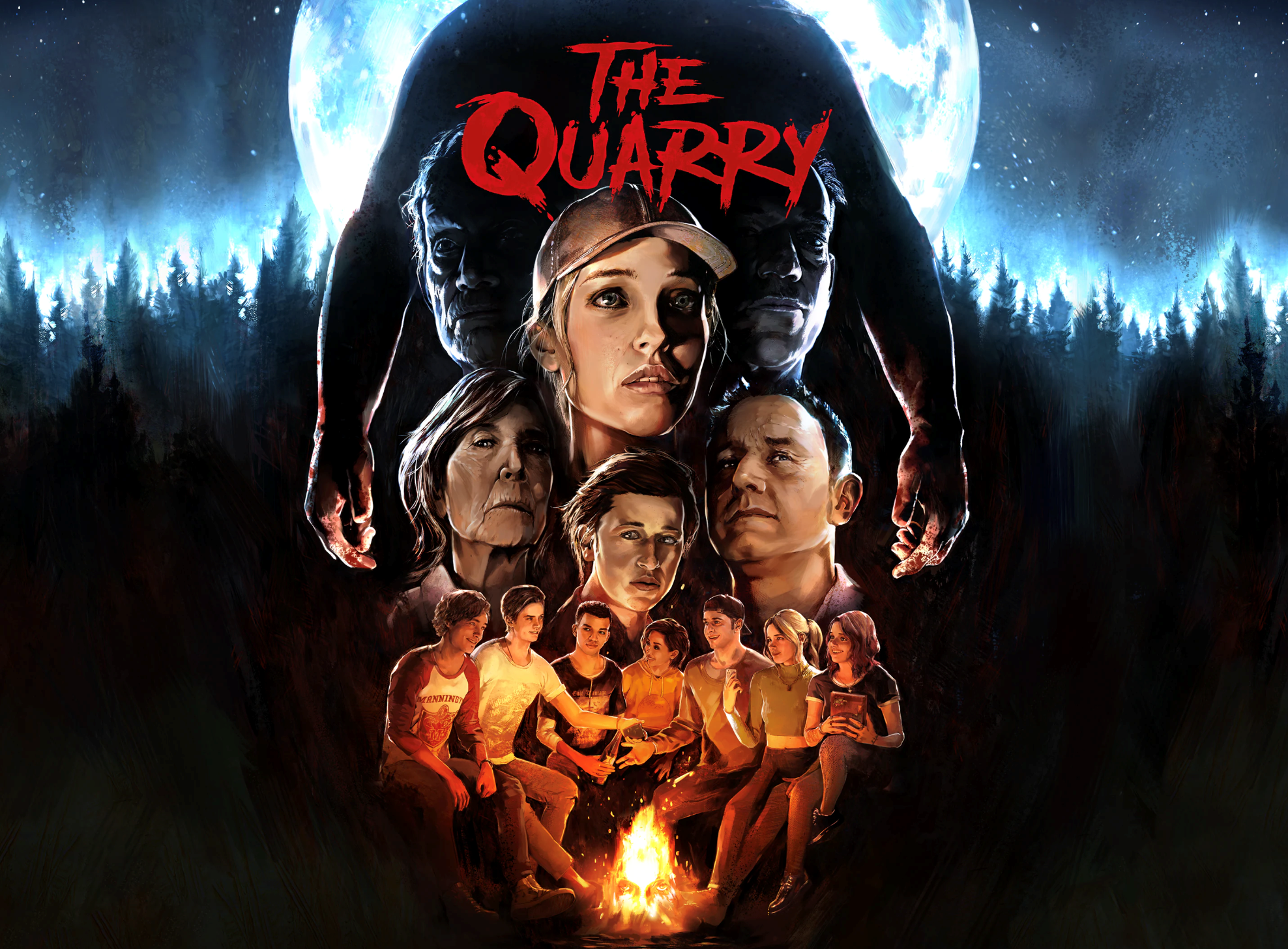 The Quarry игра. The Quarry игра плакат. The Quarry 2022. Supermassive games игры.