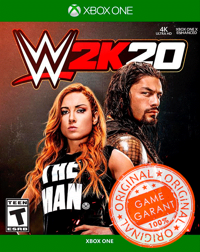 Обложка WWE 2K20 (Xbox One + Series) ВАШ ГАРАНТ ⭐🥇⭐
