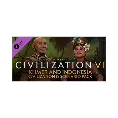 DLC Civilization VI Khmer and Indonesia Civilization