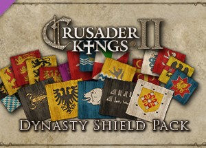 Crusader Kings II: Dynasty Shield Pack (DLC) STEAM KEY