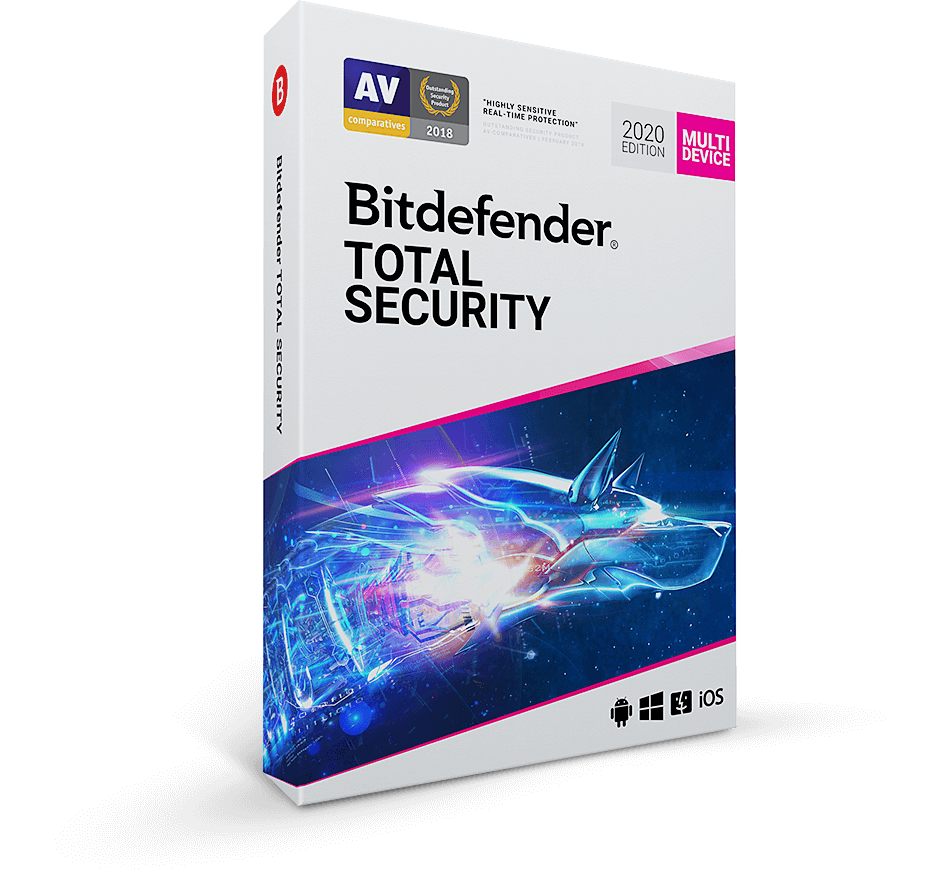 Скриншот Bitdefender Total Security 2021 180 дней 5 устройств