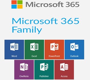 Обложка Microsoft Office 365 СЕМЕЙНАЯ на 1 год 6 пользователей