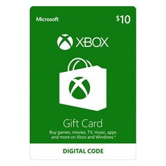 Xbox Gift Card 10$ USA - без комиссии