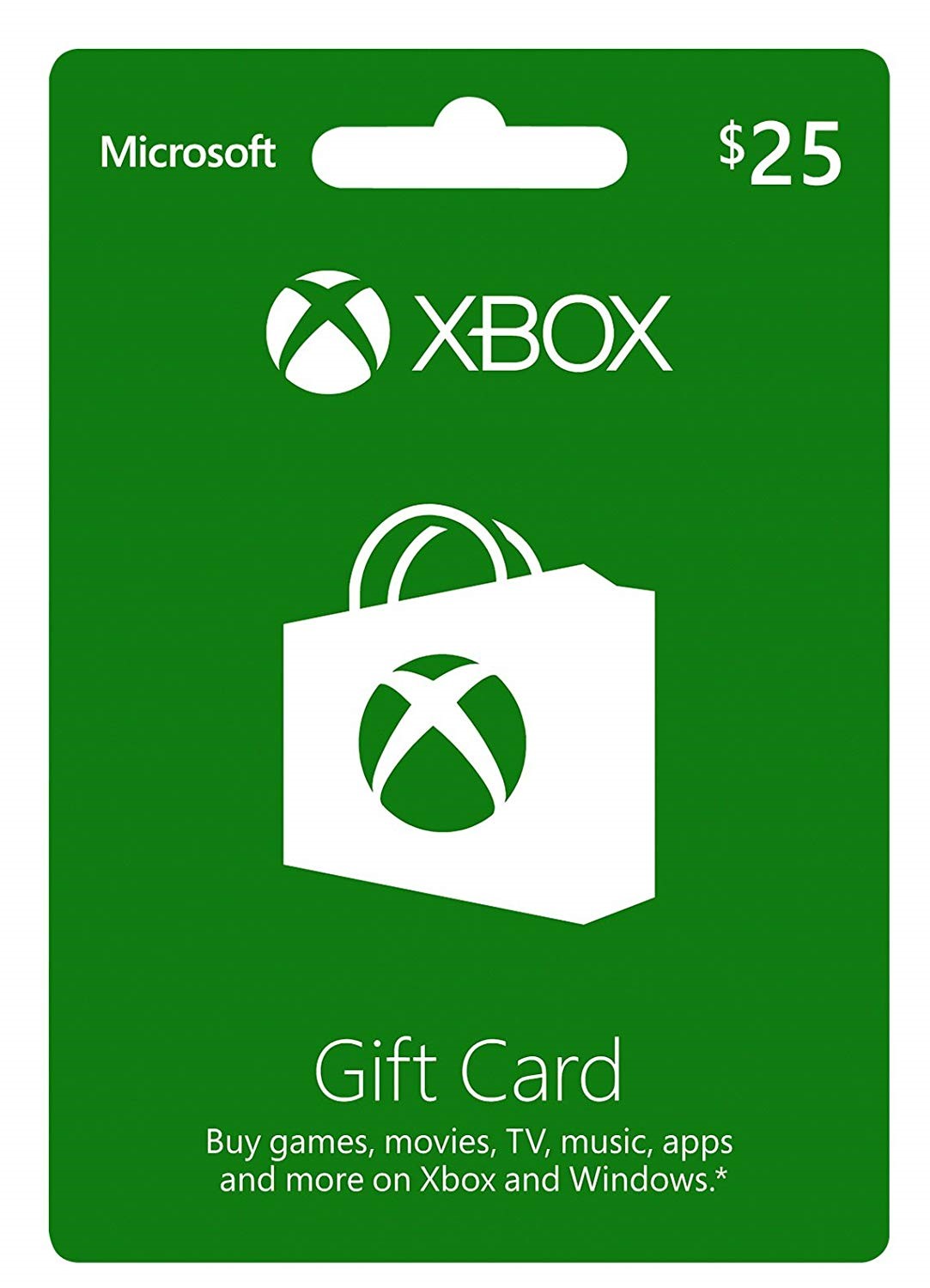 Скриншот Xbox Gift Card $25 USA + Скидки