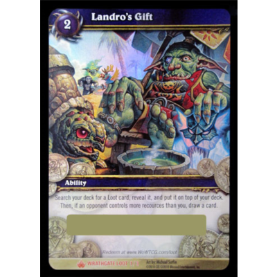 Landro Gift Box Wow TCG ( Коробка с подарками Ландро )