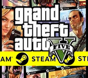 Обложка ⭐️ STEAM Grand Theft Auto V (GTA 5) Лицензионный(ГТА 5)