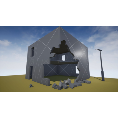 Дент сеть уничтожения UE4