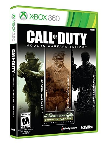 Обложка Сall of Duty Modern Warfare Trilogy XBOX 360
