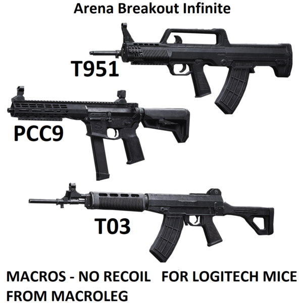 Arena Breakout Infinite. Скрипты для logitech. Пак 7 - только для Steam версии