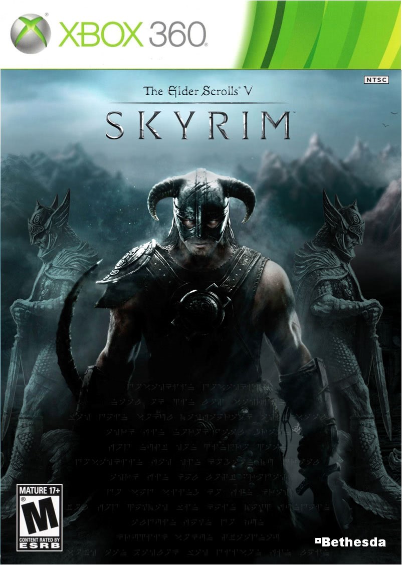 Skyrim V the Elder Scrolls XBOX 360