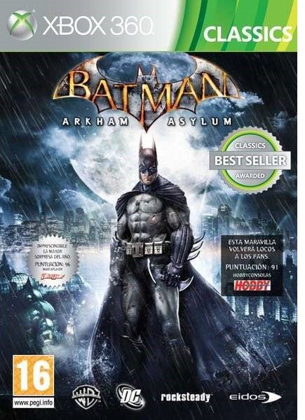 Купить Batman Arkham Asylum XBOX 360