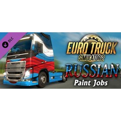 Euro Truck Simulator 2 - Russian Paint Jobs Pack 🔑DLC