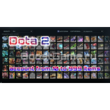 DOTA 2 account 🔥 with open rating ✅