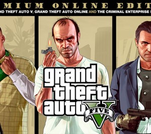 Обложка Grand Theft Auto V Premium GTA 5/ГТА(Rockstar SC)RU/CIS