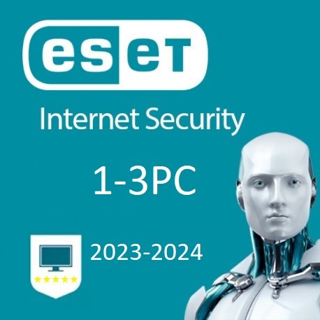 Обложка 31.05.2023- Ключ+EAV ESET NOD32 Internet Security 1-3ПК