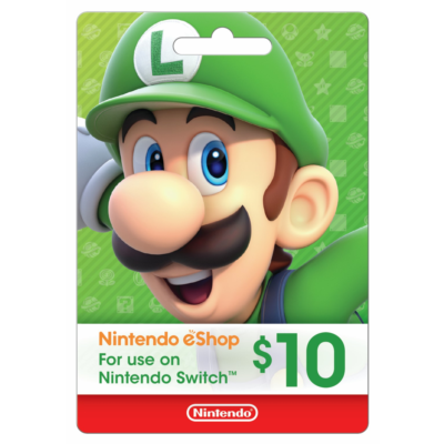 Nintendo eshop 10$ USA - без комиссии