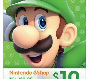 Обложка Nintendo eshop 10$ USA