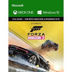 ✅ Forza Horizon 3: Ultimate XBOX ONE X|S PC Win10 🔑