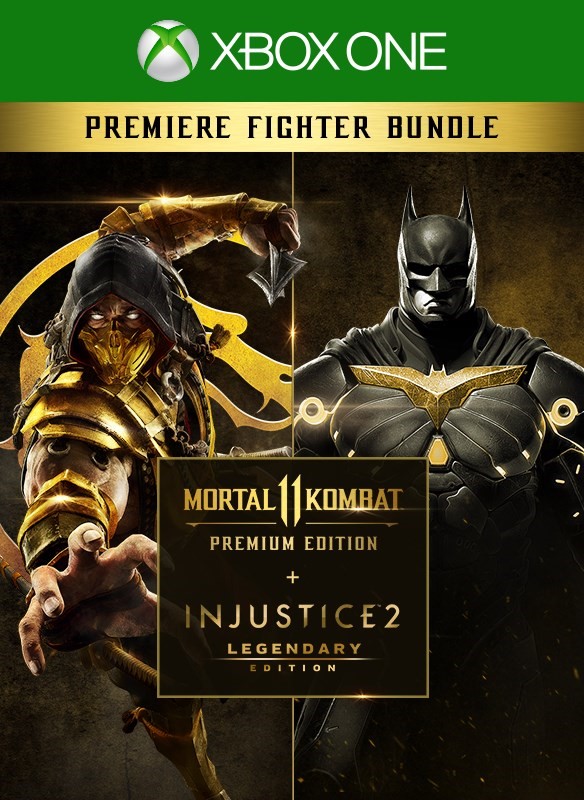 Mortal Kombat 11 Premium+Injustice 2 Legendary(XBOX ONE