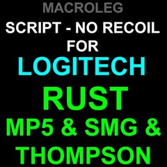 RUST - Пистолет-пулемёты - скрипты No recoil - logitech