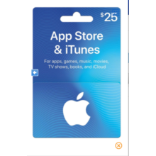 ITUNES GIFT CARD 25 $ USA