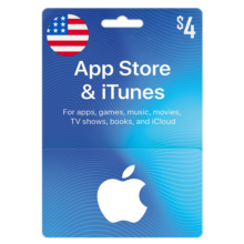 iTunes Gift Card $ 4 USD (USA) ✅ Official
