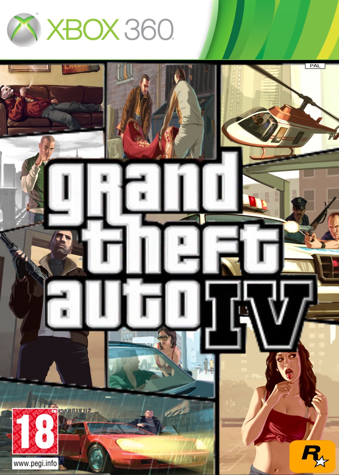 Купить Grand Theft Auto IV XBOX 360