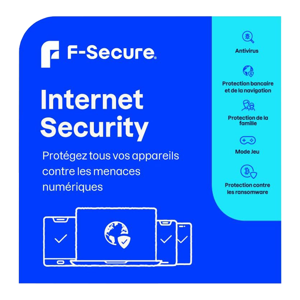 F Secure Internet Security 1 год / 5 устройств Global
