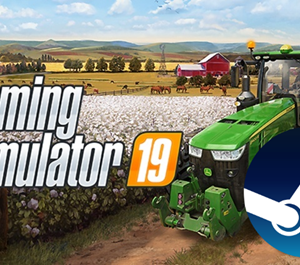 Обложка 🚜 Farming simulator 19 - STEAM (Region free) Лицензия