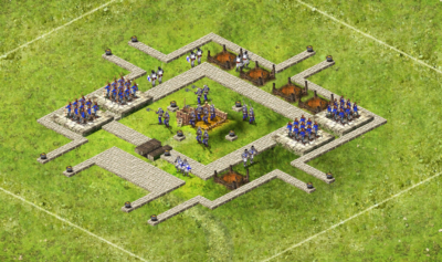 Stronghold Kingdoms attack of the wolf's castle 4