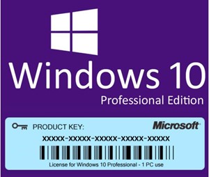 Обложка Windows 10 Pro 32/64bit original key