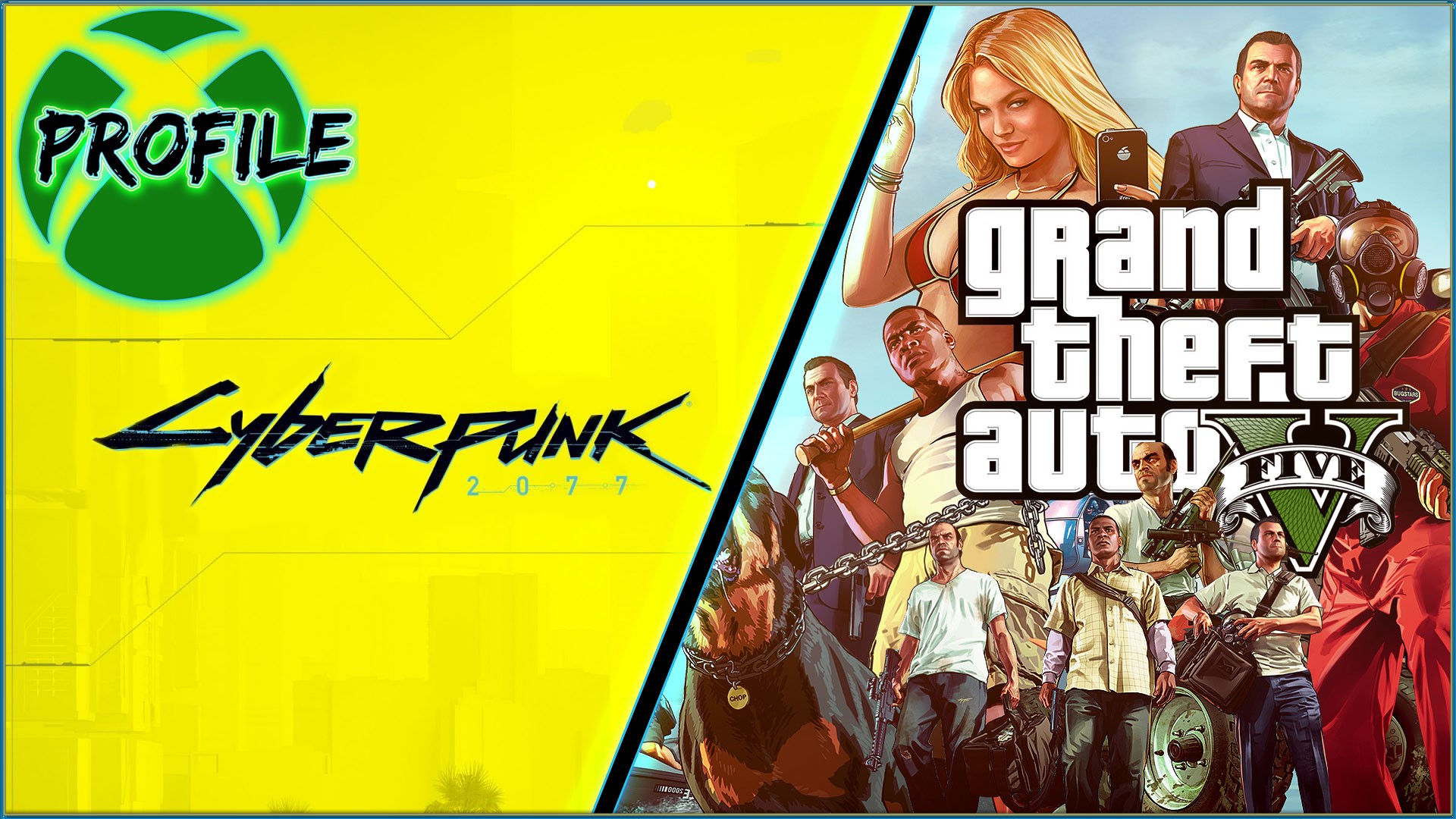 Grand Theft Auto V (GTA 5) + Cyberpunk 2077 XBOX ONE