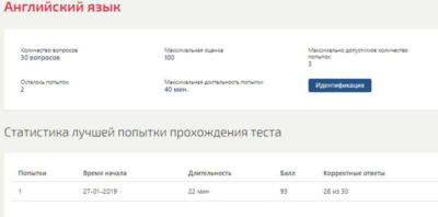 Английский язык тест с ответами (МОИ МТИ)