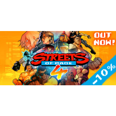 Streets of Rage 4 - Steam Access OFFLINE