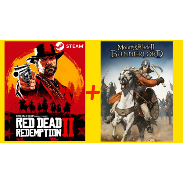 ⭐ Red Dead Redemption 2 + Mount Blade II Bannerlord