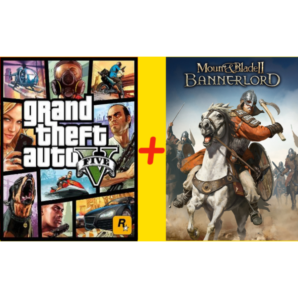 Grand Theft Auto V + Mount Blade II Bannerlord