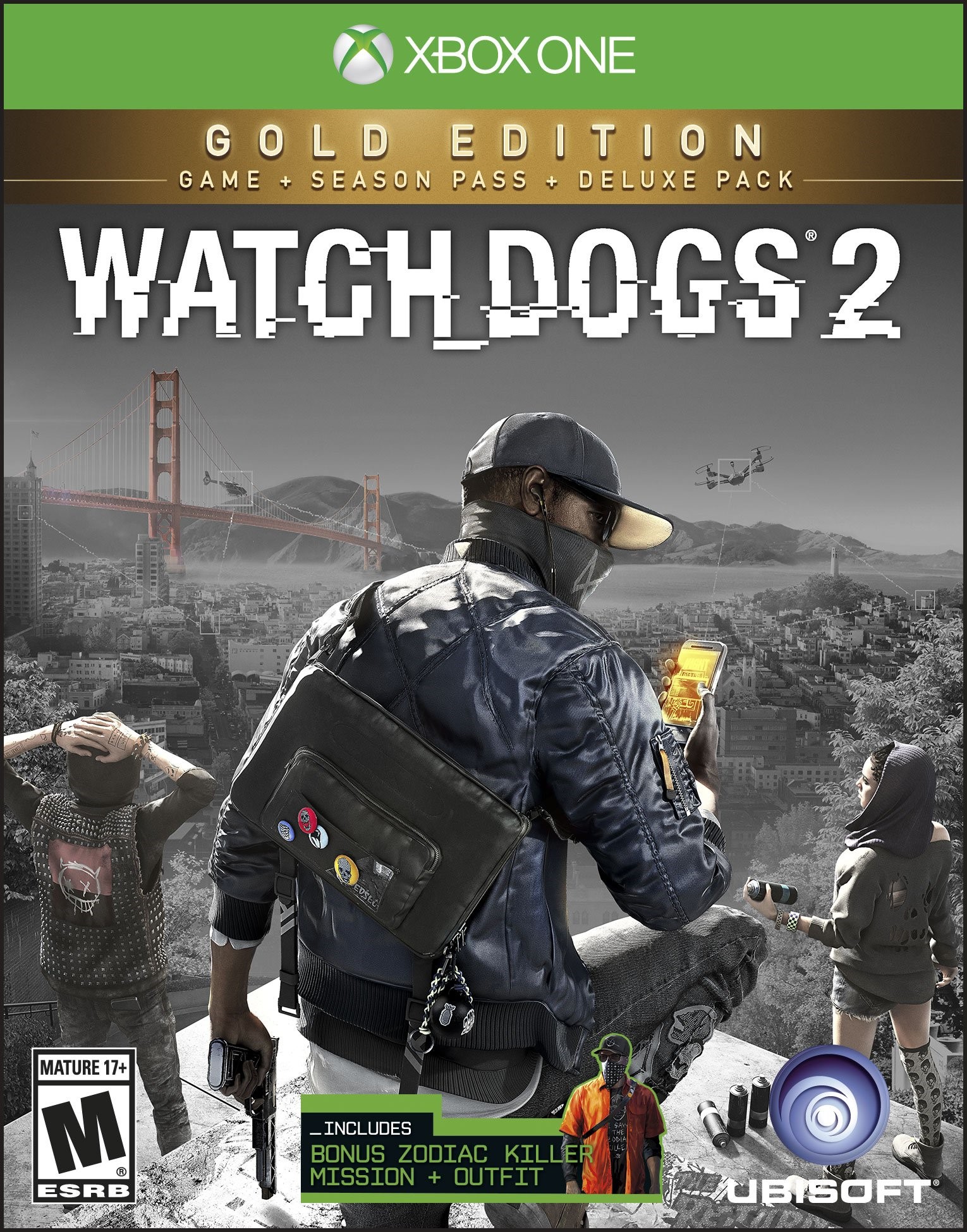 Watch Dogs 2 Gold Edition XBOX ONE/Xbox Series X|S