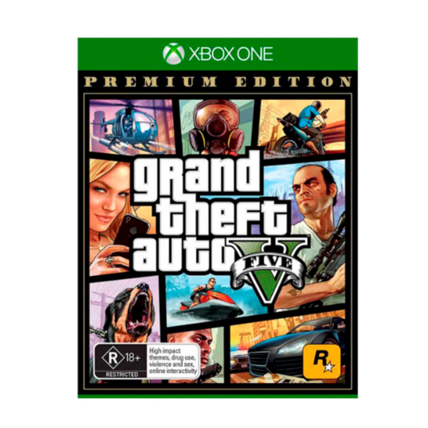 Grand Theft Auto V GTA 5 Premium Edition XBOX XIS