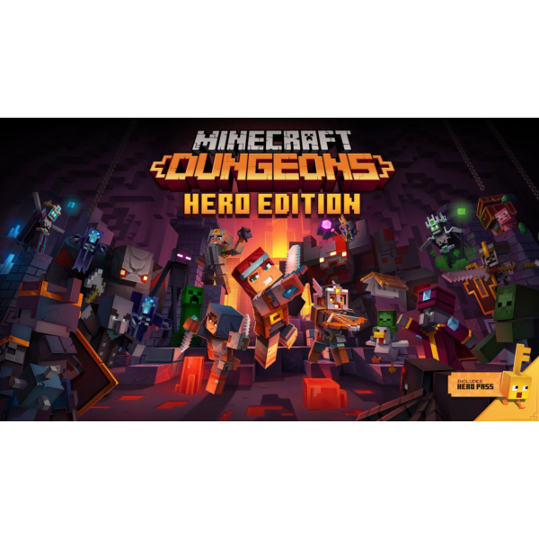 Minecraft Dungeons+ВСЕ DLC+Аккаунт+ОНЛАЙН)